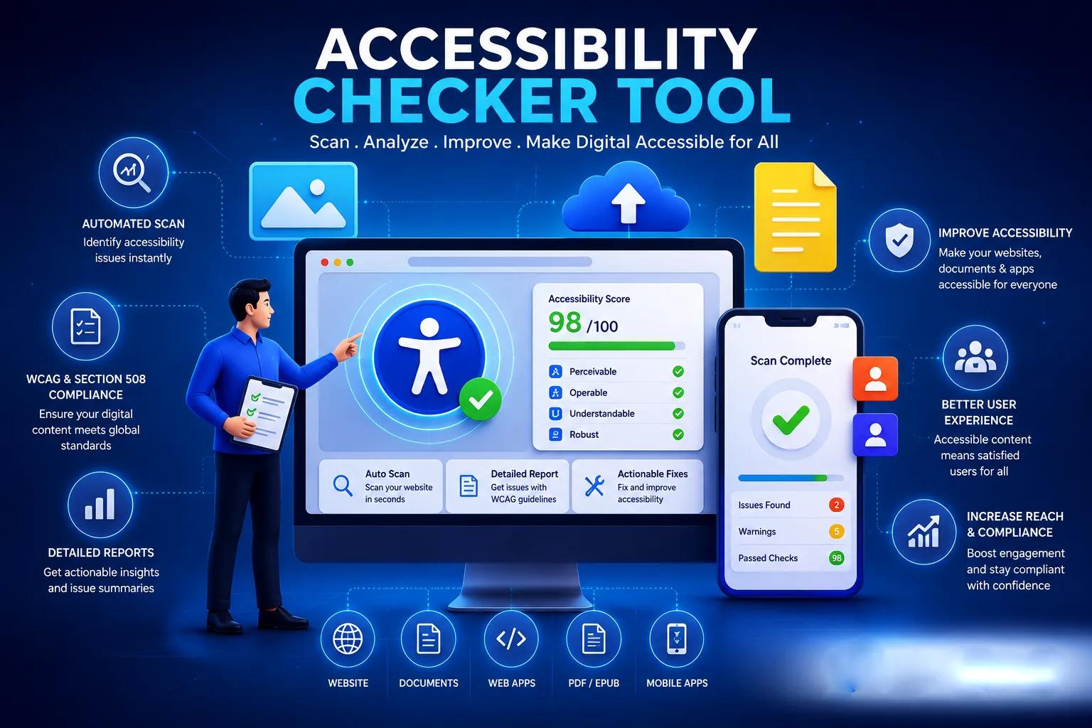 Accessibility Checker Tools vs. Manual Accessibility Audits