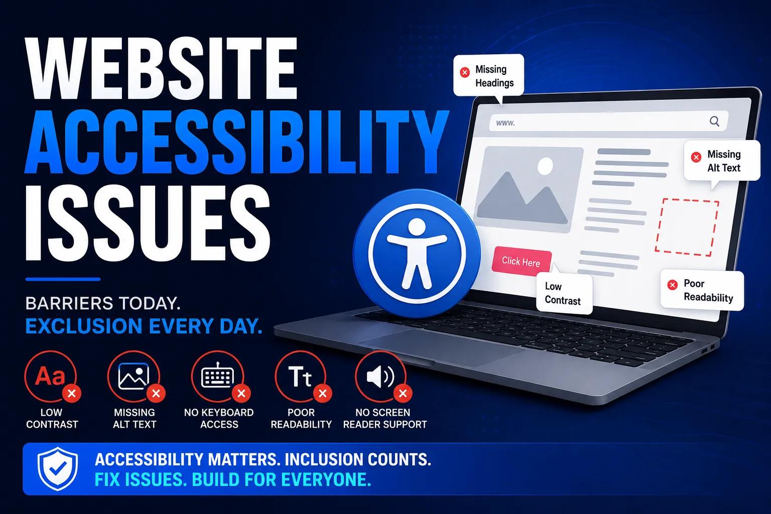 Website Accessibility Issues: A Complete Guide to WCAG Compliance
